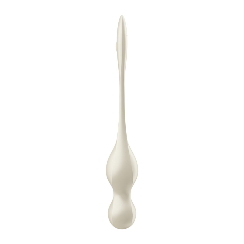 Вагінальні смарт-кульки з вібрацією Satisfyer Love Birds 1 Connect App White, 78 г