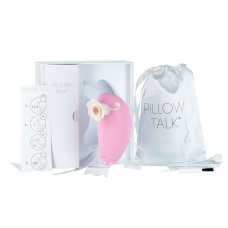 Вакуумний кліторальний стимулятор – Pillow Talk Dreamy Pink з кристалом Swarovski, 7 рівнів інтенсивності