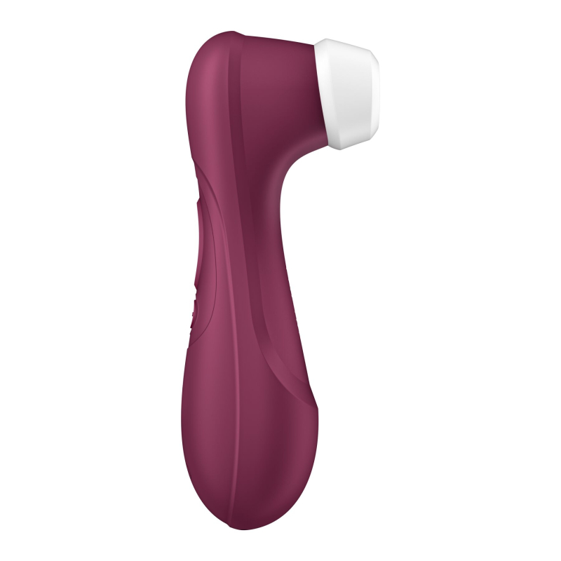 Вакуумний кліторальний стимулятор – Satisfyer Pro 2 Generation 3 Wine Red – технологія Liquid Air