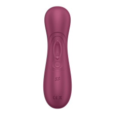 Вакуумний кліторальний стимулятор – Satisfyer Pro 2 Generation 3 Wine Red – технологія Liquid Air