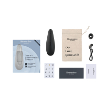 Вакуумний кліторальний стимулятор – Womanizer Classic 2 Black – 10 режимів, функція Afterglow