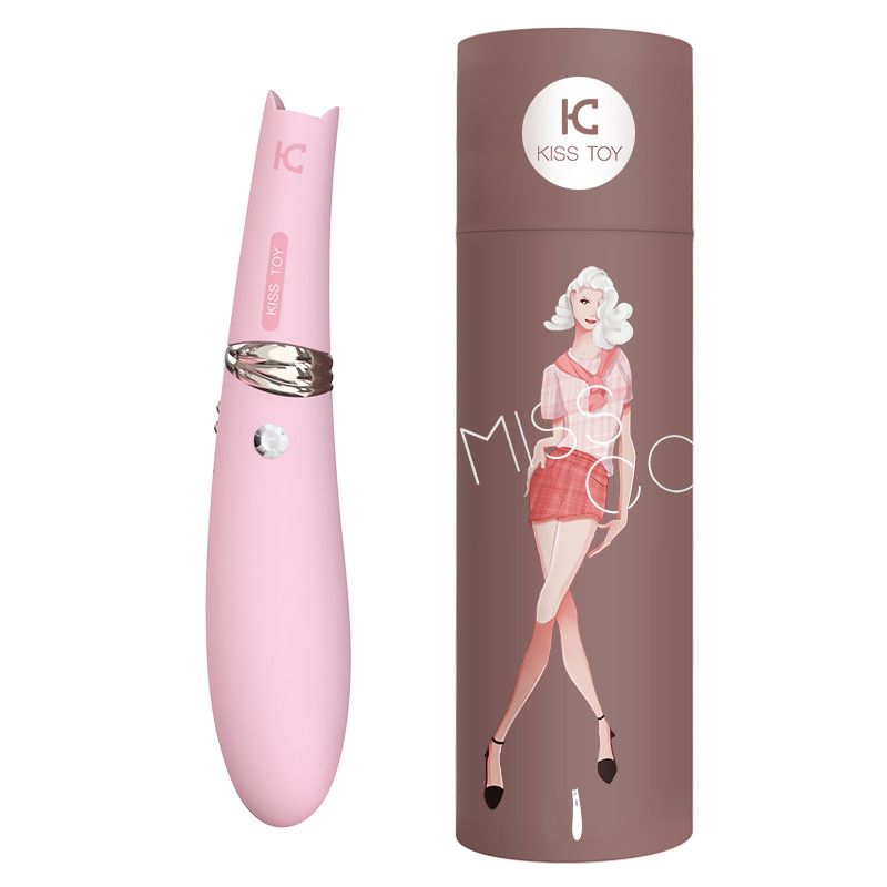 Вакуумний стимулятор з вібрацією – KISTOY Miss CC Pink – 10 вібро-режимів точки G + 3 рівня вакуумної стимуляції