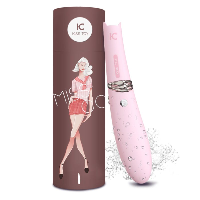Вакуумний стимулятор з вібрацією – KISTOY Miss CC Pink – 10 вібро-режимів точки G + 3 рівня вакуумної стимуляції