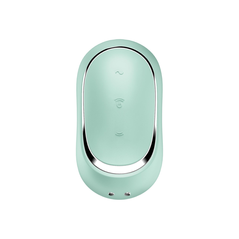 Вакуумный стимулятор с вибрацией – Satisfyer Pro To Go 2 Mint – 12 режимов вибрации + 11 вакуумной стимуляции