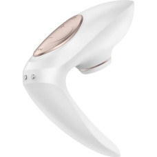 Вакуумний вібратор для пар – Satisfyer Pro 4 Couples – 11 режимів вакуумної стимуляції та 10 вібро