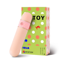 Вакуумный вибратор – KISTOY ISLA Pink – 5 вакуумных + 10 вибро-режимов, полный водозащита