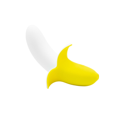 Вибратор-банан Banana Bliss Mini Silicone Vibrator для вагинально-клиторальной стимуляции с 10 режимами