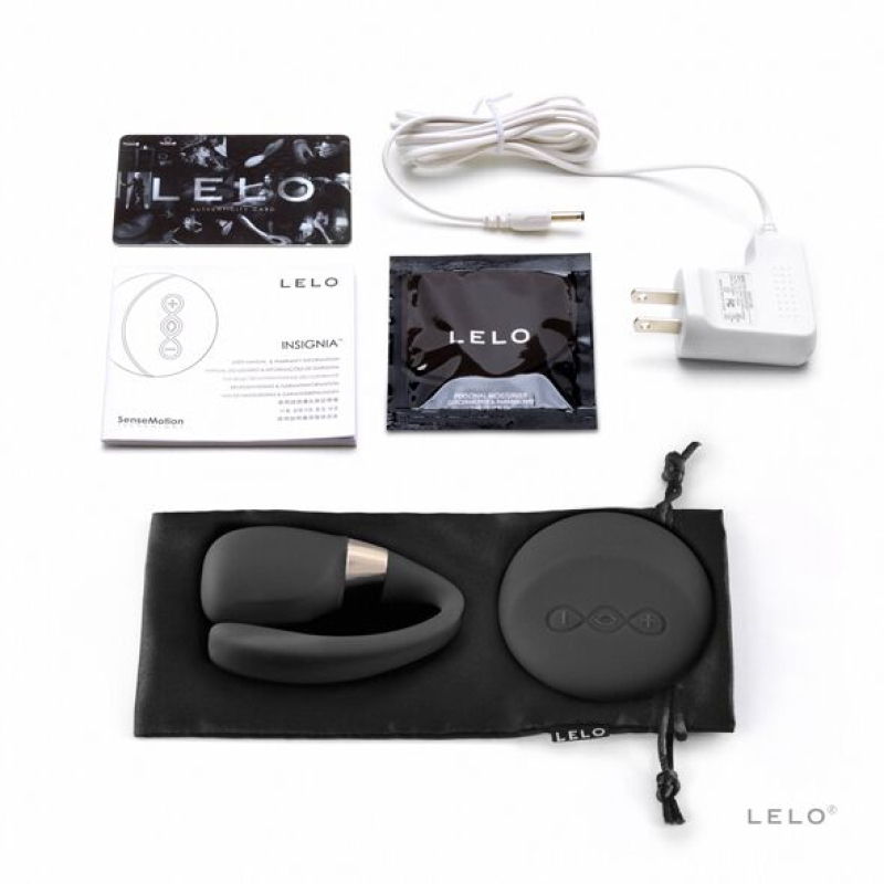 Вибратор для пар – LELO Tiani 3 Black – пульт, гибкий корпус, 8 режимов, 2 мотора