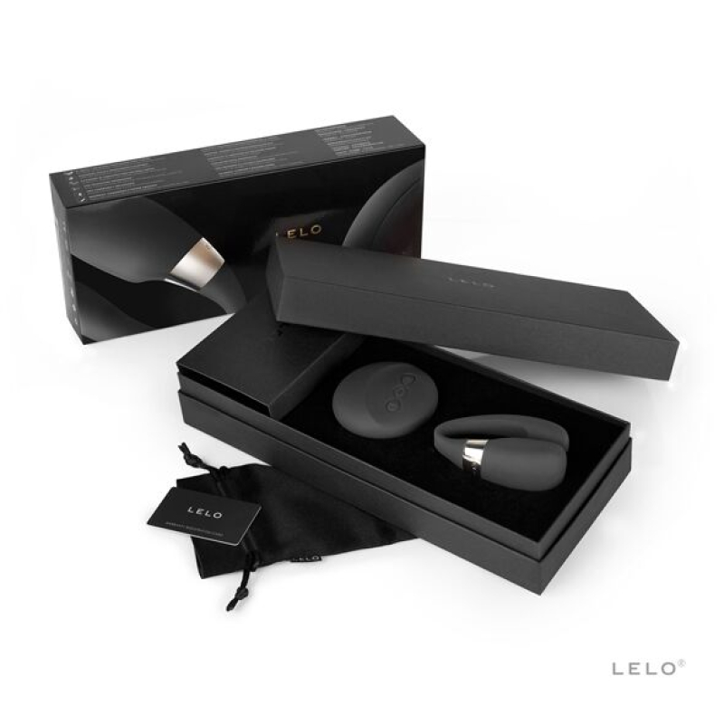 Вибратор для пар – LELO Tiani 3 Black – пульт, гибкий корпус, 8 режимов, 2 мотора