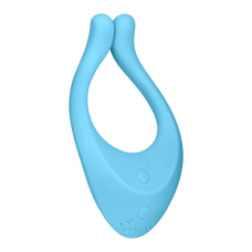 Вибратор для пар – Satisfyer Endless Love Blue с 3 моторами, многофункциональный, 100 вибро комбинаций