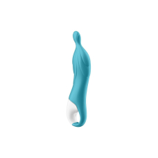 Вібратор для точки А – Satisfyer A-Mazing 2 Turquoise – 12 режимів вібрації, довжина для введення 15 см