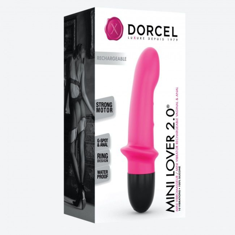 Вібратор для точки G – Dorcel Mini Lover Magenta 2.0 та масажу простати