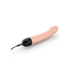 Вібратор для точки G – Dorcel Real Vibration M Flesh 2.0 – 3 швидкості та 10 варіантів ритму, довжина 22 см