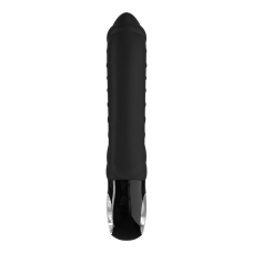 Вібратор для точки G – Fun Factory TIGER Black – ребристий, 6 швидкостей + 6 режимів