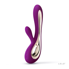 Вібратор-кролик – LELO Soraya 2 Deep Rose – 12 режимів, 2 синхронізовані мотори