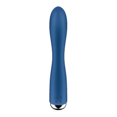 Вібратор-кролик з ротацією – Satisfyer Spinning Rabbit 1 Blue – 3 мотори, обертання + вібрація