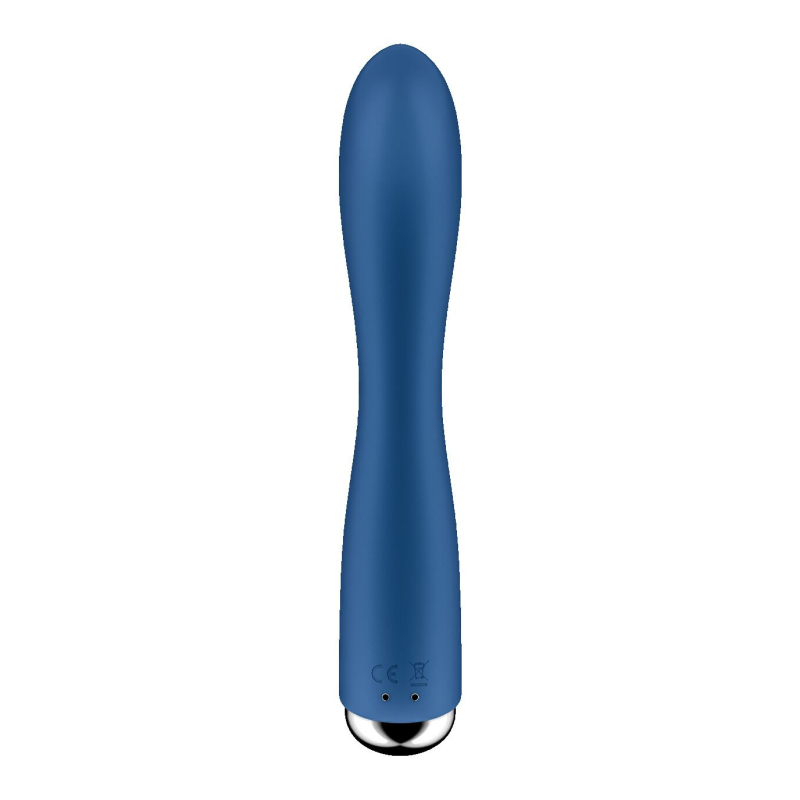 Вибратор-кролик с ротацией – Satisfyer Spinning Rabbit 1 Blue – 3 мотора, вращение + вибрация