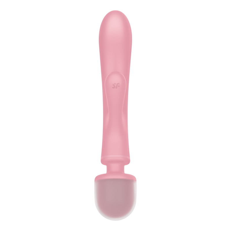 Вибратор-кролик с вибромассажером – Satisfyer Triple Lover Pink – 3 мотора, двойной вибратор
