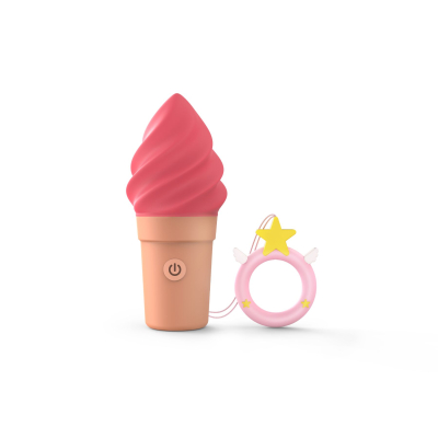 Вібратор-морозиво – Love To Love CAND'ICE RASPBERRY JOLLY – 10 різноманітних режимів вібрації