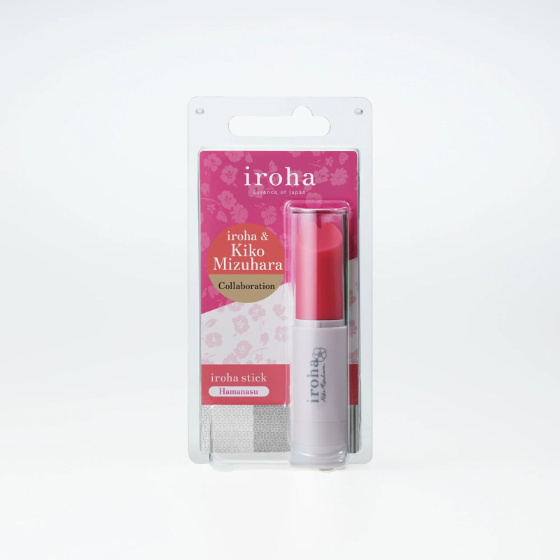 Вібратор-помада для клітора IROHA Stick Hamanasu із силіконовим наконечником та плавним збільшенням потужності