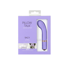 Вибратор точки G – Pillow Talk Racy Purple Special Edition – кристалл Swarovski, шелковая повязка на глаза + игра