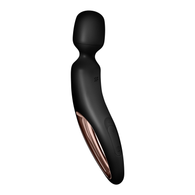 Вібромасажер (ванд) Satisfyer Wand, чорний із золотистим (Black/Rosegold)