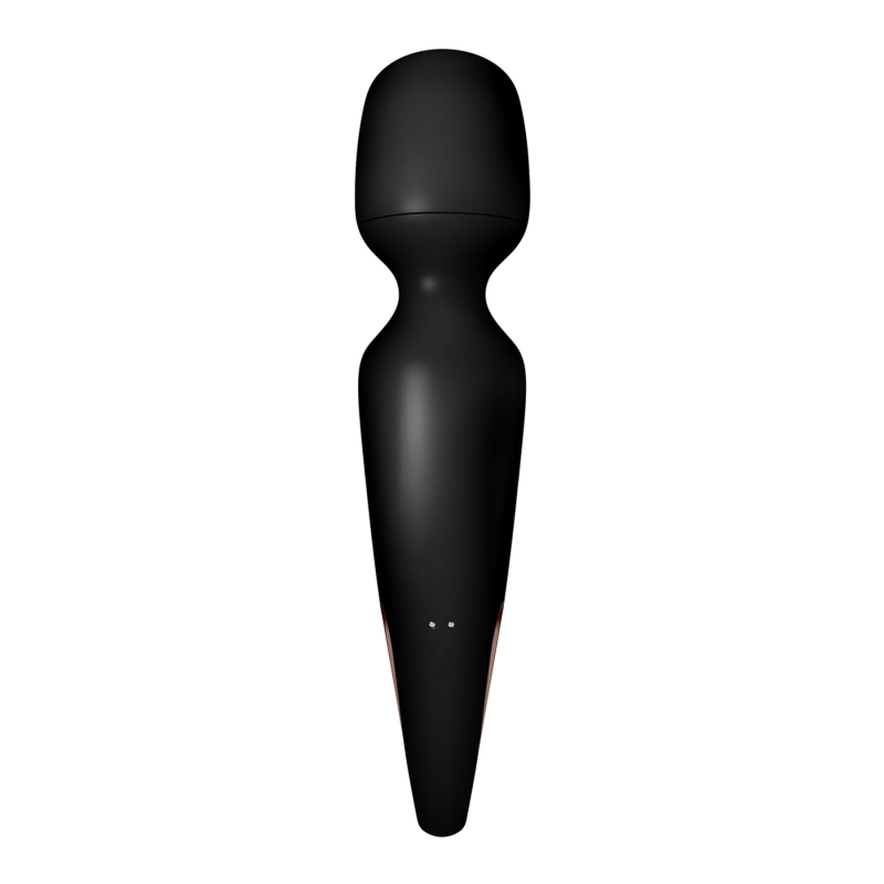 Вібромасажер (ванд) Satisfyer Wand, чорний із золотистим (Black/Rosegold)