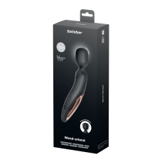 Вибромассажер (ванд) Satisfyer Wand, черный с золотистым (Black/Rosegold)