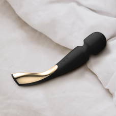 Вібромасажер великого розміру – LELO Smart Wand 2 Large Black – 10 унікальних режимів вібрації