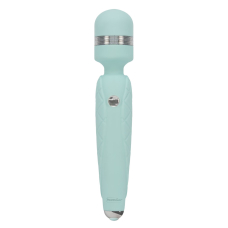 Вибромассажер с кристаллом Swarovsky – PILLOW TALK Cheeky Teal – плавное повышение мощности, гибкая головка