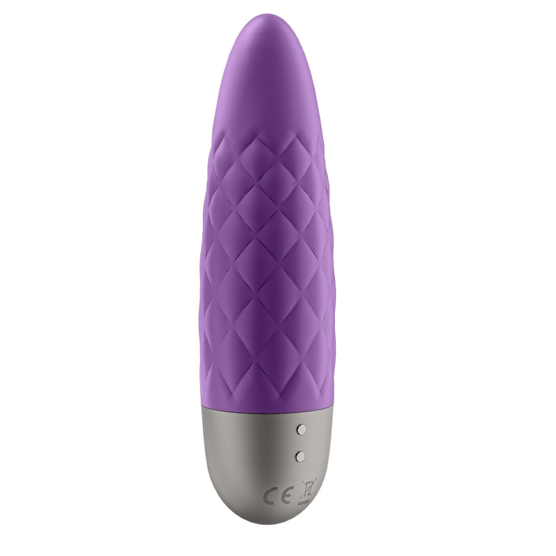 Вібропуля "Тревел-вібратор" – Satisfyer Ultra Power Bullet 5 Violet – 5 режимів інтенсивності, 7 ритмів, водозахист