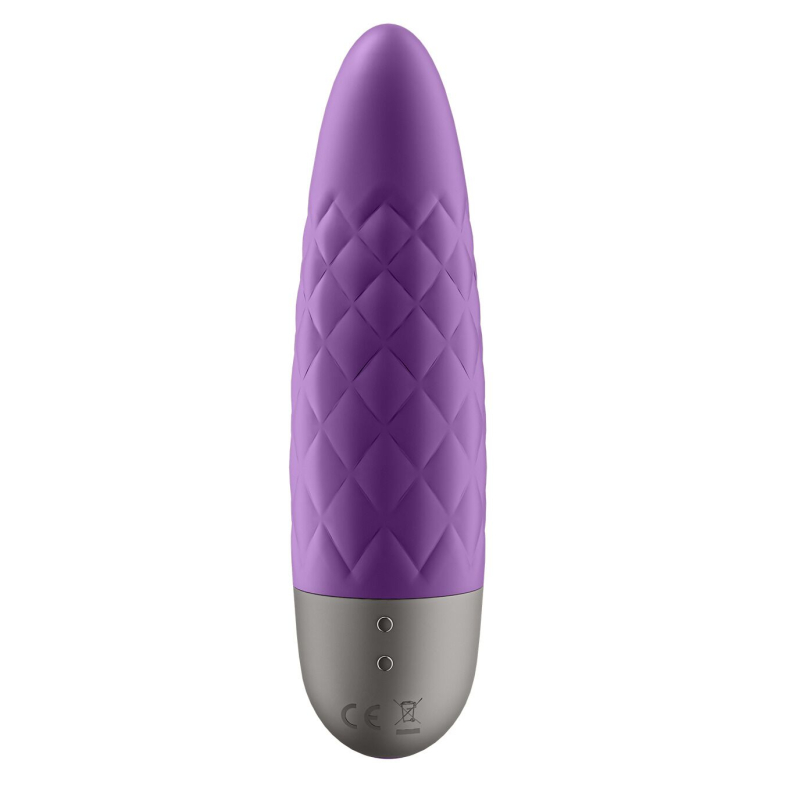 Вібропуля "Тревел-вібратор" – Satisfyer Ultra Power Bullet 5 Violet – 5 режимів інтенсивності, 7 ритмів, водозахист