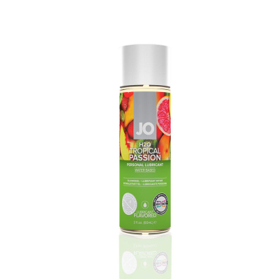 Смазка на водной основе JO H2O – Tropical Passion (60 мл) без сахара, растительный глицерин