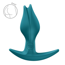 Анальна пробка у формі бутона – Fun Factory BOOTIE FEM, зеленого кольору, діаметр 2.9 см, з тонким обмежувачем