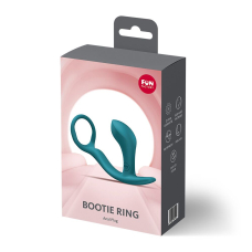 Анальна пробка з ерекційним кільцем – Fun Factory BOOTIE RING, зеленого кольору