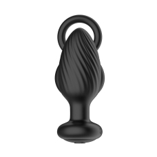 Анальна вібропробка з ерекційним кільцем – Nexus Tornado Cock and Ball Ring, ротація, вібрація та пульт ДК