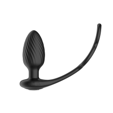 Анальна вібропробка з ерекційним кільцем – Nexus Tornado Cock and Ball Ring, ротація, вібрація та пульт ДК
