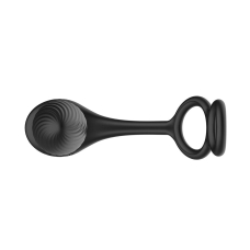 Анальна вібропробка з ерекційним кільцем – Nexus Tornado Cock and Ball Ring, ротація, вібрація та пульт ДК