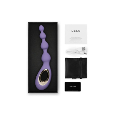 Анальне намисто з вібрацією – LELO Soraya Beads Violet Dusk, 8 вібро режимів