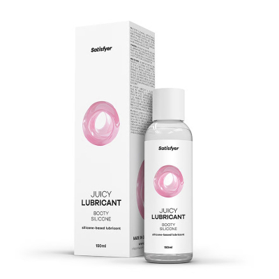 Анальный лубрикант на силиконовой основе – Satisfyer Juicy Lubricant Booty Silicon, 150 мл