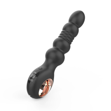 Анальний вібратор з пульсацією – Loviss Thor Thrusting Anal Plug, 2 мотори