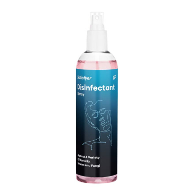 Антибактеріальний спрей для чоловічих секс-іграшок – Satisfyer Men Disinfectant Spray, 300 мл, без спирту