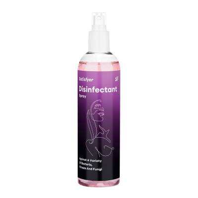 Антибактеріальний спрей для секс-іграшок – Satisfyer Disinfectant Spray, 300 мл, без спирту
