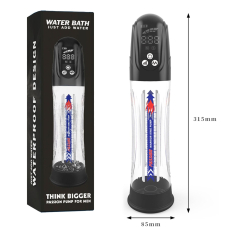 Автоматична гідропомпа 2-в-1 – Water Bath, для використання з водою та повітрям, LED-дисплей, 2 режими