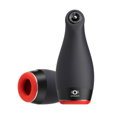 Автоматичний мастурбатор з підігрівом – Otouch Pleasure Engine, 7 режимів вібрації, 5 режимів фрикцій, керування джойстиком