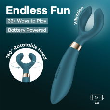 Многофункциональный вибратор для пар – Satisfyer Endless Fun Battery Series, 3 мотора