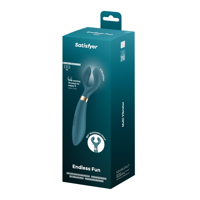 Многофункциональный вибратор для пар – Satisfyer Endless Fun Battery Series, 3 мотора