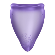 Багаторазова менструальна чаша – Fun Factory FUN CUP SIZE A, кольору чорної смородини, діаметр 4 см, об’єм 20 мл