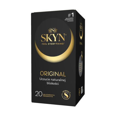 Безлатексные премиум-презервативы – SKYN Original, 20 шт.