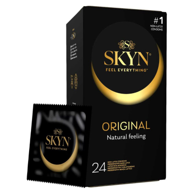 Безлатексні преміум-презервативи – SKYN Original, 24 шт.